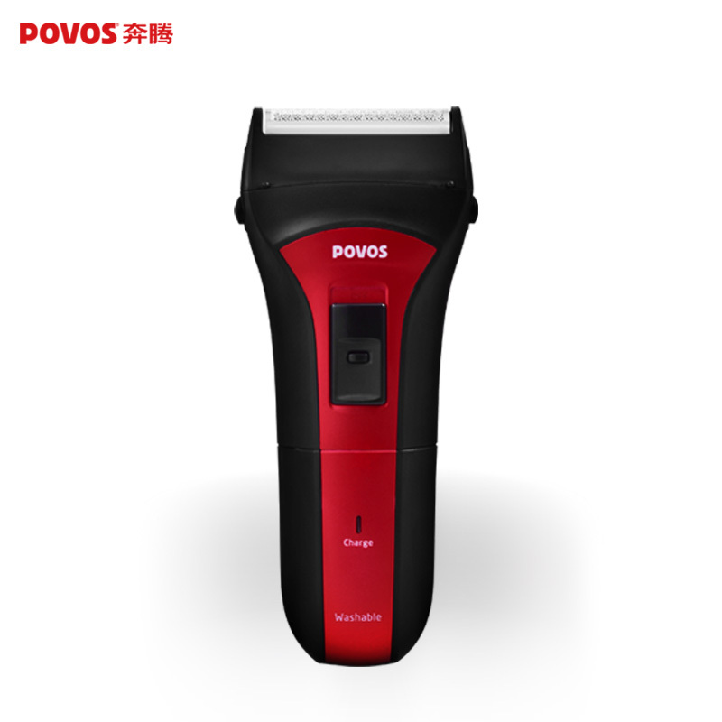 奔腾(povos)往复式剃须刀PS2203 全身水洗 全球通用电压 独立浮动刀头 充电指示灯