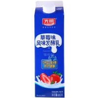 光明草莓风味酸奶980g