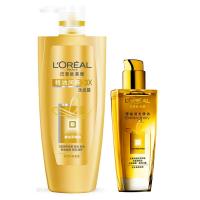 欧莱雅(L'OREAL) 精油润养洗护套装(奇焕润发精油100ml+洗发露700ml)
