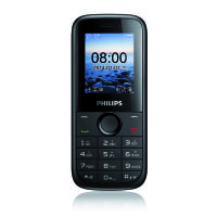 PHILIPS 飞利浦 E130 GSM手机(黑色) 双卡双待