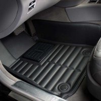 逸站 优质皮革全包围专车专用汽车脚垫 斯巴鲁13森林人