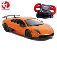 锦骏方向盘1:16兰博基尼LP670-4 遥控车(黄色 橙色 随机发货)