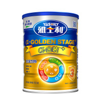 雅士利(Yashily)a金装+幼儿配方奶粉3段(1-3岁)900g 进口奶源