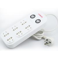 SONMUSE声缪斯 SF-6NW双排6插位双控开关插排接线板白色1.8米