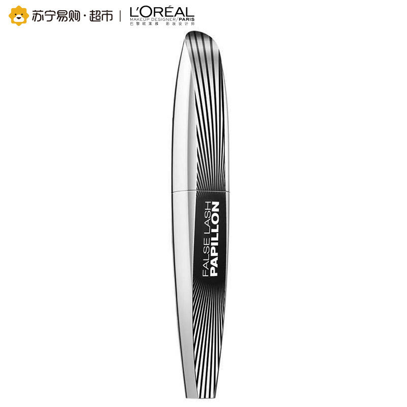 [苏宁超市]欧莱雅(LOREAL)密翘蝶翼睫毛膏7.1ml