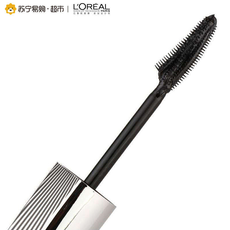 [苏宁超市]欧莱雅(LOREAL)密翘蝶翼睫毛膏7.1ml