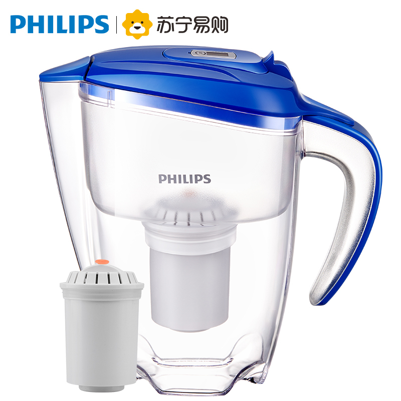 飞利浦 Philips 净水器 净水壶 WP2808 自配一芯 4升