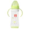 好孩子(GOODBABY)母乳实感宽口径握把吸管防爆奶瓶210ml(粉绿)B80223