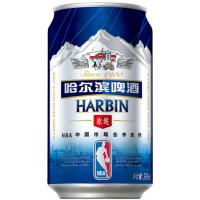 哈尔滨啤酒冰纯听装330ml*6