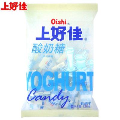 上好佳 水果硬糖 酸奶味 120g