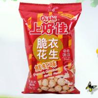 上好佳 脆衣花生鲜虾味 85g