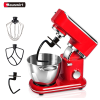 海氏(Hauswirt)厨师机多功能和面机专业旋钮式搅拌机揉面机打蛋器家用ABS塑料机身料理机 HM750
