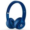 Beats Solo2通用重低音音乐耳麦 头戴式耳机 蓝色