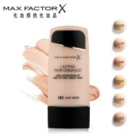 蜜丝佛陀MAX FACTOR 透亮持久粉底液 控油保湿遮瑕细腻柔滑隐形毛孔 101号玉瓷色