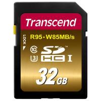 创见（Transcend）32G（UHS-IU3X）SDHC存储卡读95M/S写85M/S