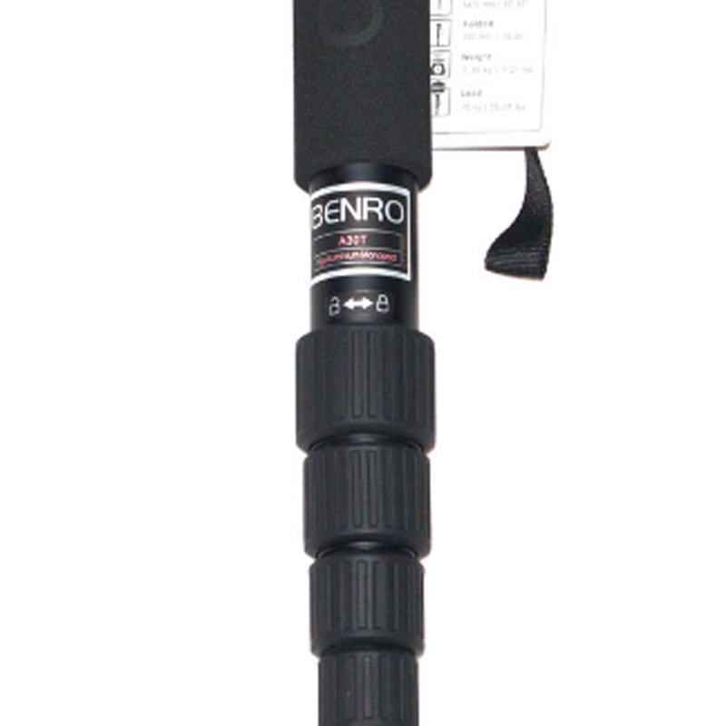 百诺 A30T 镁铝合金独脚架系列 轻巧灵活 便携 6节 独角架