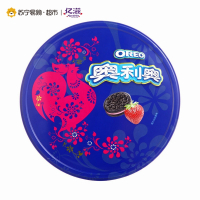 奥利奥 夹心饼干(草莓味)420g/听(礼听装)