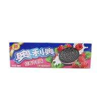 奥利奥 夹心饼干(红莓牛奶味)106g/盒