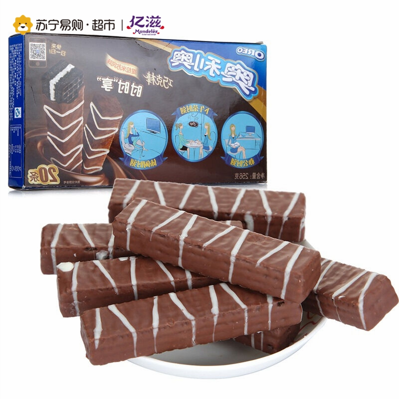 奥利奥 巧克棒（提拉米苏味）256g/盒（家庭装）