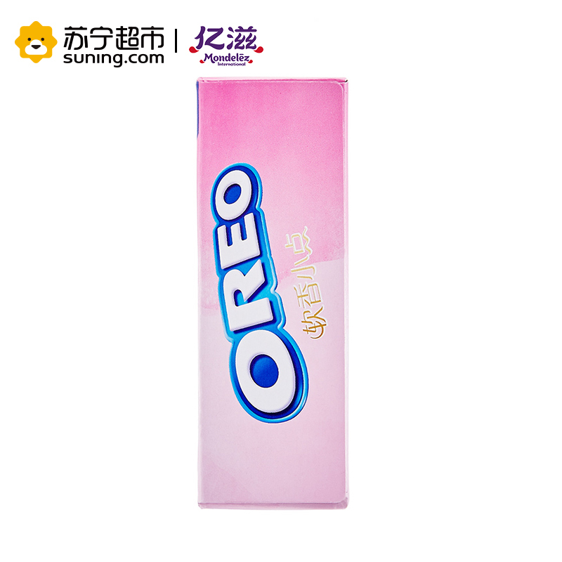 奥利奥 (OREO)软香小点(草莓味)56g盒装 休闲零食饼干
