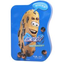 趣多多 巧克力味曲奇饼干(经典巧克力原味)337g/盒(新年礼听装)