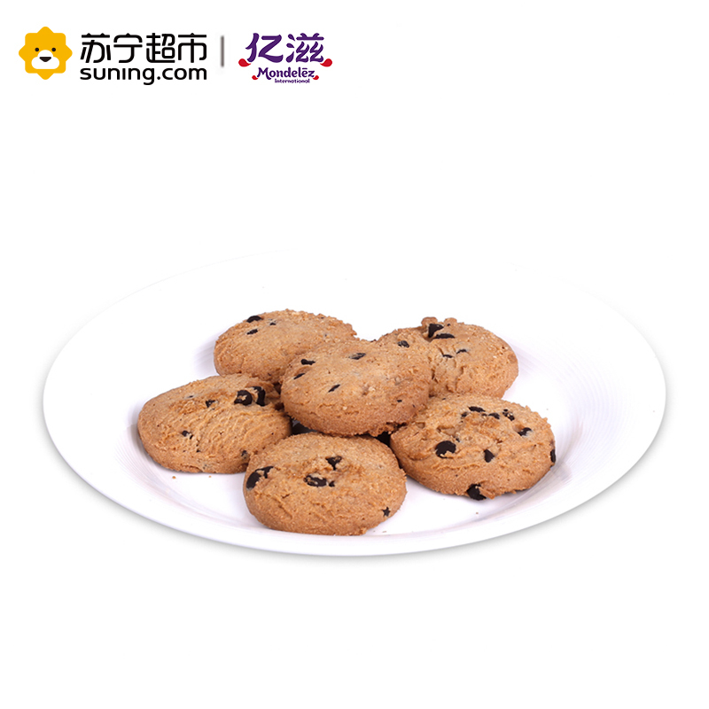 趣多多 黄油味曲奇(浓情巧克力味)216g/袋(家庭装) 亿滋出品