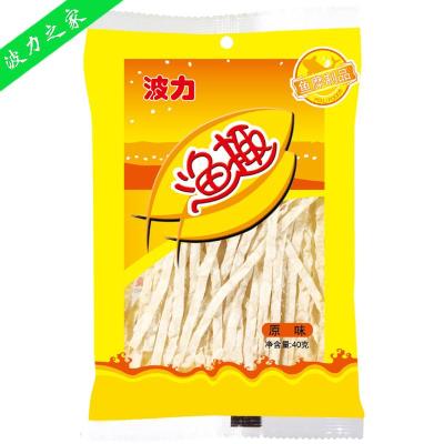 波力渔趣原味40g袋装 源自台湾美食 零食小吃