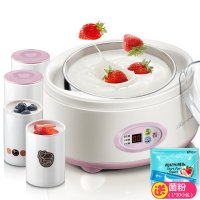 小熊(bear) 酸奶机 SNJ-10A 新升级!微电脑控制定时,加送4个陶瓷分杯