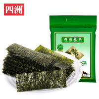 四洲 紫菜即食海苔50束40g芥辣味 零食