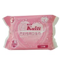 Kaili开丽 产妇专用卫生巾(计量型)3片装 KC1103