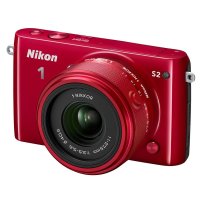 尼康可换镜数码相机S2套机（11-27.5）红+8G卡