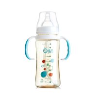 亲多QD1194PPSU宽口自动握把奶瓶300ml