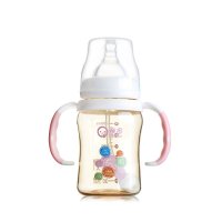 亲多QD1192PPSU宽口自动握把奶瓶180ml