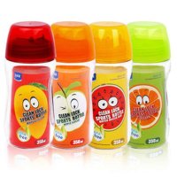 克林莱Bisfree水杯IS-331乐扣带盖塑料杯运动冷350ml