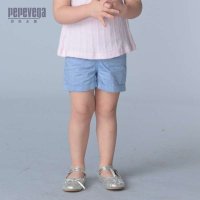 贝贝王国(PEPEVEGA)五角星形纽扣装饰趣味裤袋运动短裤 2014夏装新款中腰夏季纯棉休闲可开档休闲裤童装宝宝短裤