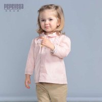 贝贝王国(PEPEVEGA) 宝宝聚酯纤维防晒衣2014新款女童外套 秋款宝宝公主外套 女宝宝可爱外套