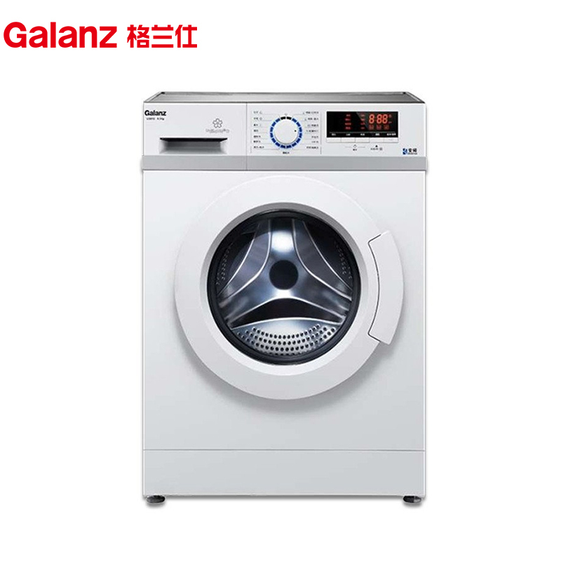 格兰仕(Galanz) UG612 6公斤全自动滚筒洗衣机 变频静音 筒自洁 除菌 外观时尚 家用