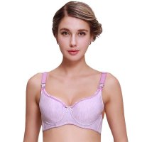 孕好时光孕产妇哺乳莫代尔文胸1021带钢圈上开扣哺乳内衣胸罩