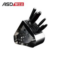 爱仕达不锈钢刀具套装切菜刀砍骨刀厨刀厨师刀水果刀七件套902807