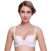 诺宜孕妇文胸模杯哺乳文胸上开扣带钢圈哺乳内衣胸罩341001