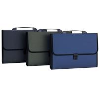 得力5556手提式风琴包/资料包/文件包