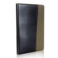 得力7912 皮面记事本32K/120页