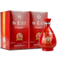 红星白酒二锅头原浆十年500ml 46度两瓶装