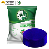 净安(cleafe)马桶清洁剂 洁厕块(松木香) 50g*10袋/盒