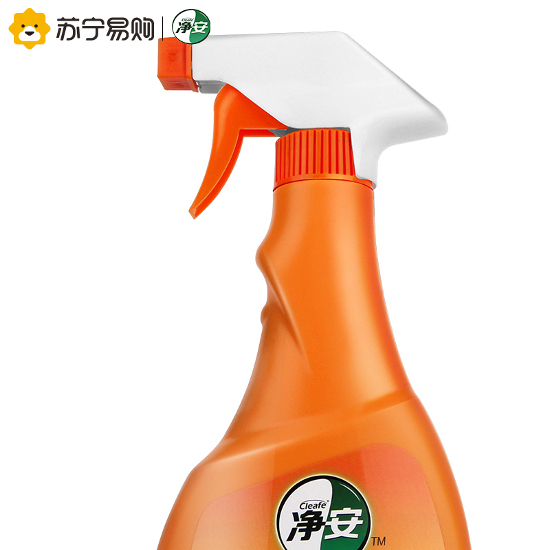 净安cleafe 厨房重油污净 油烟机清洁剂500g/瓶 天然植物活性剂 柠檬去污配方