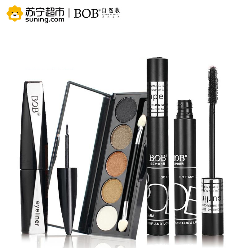 BOB 眼妆三件套(睫毛膏8g+眼线液6ml+眼影5g)