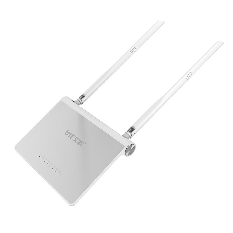 艾泰(UTT) A310W 300M家用智能大天线无线路由器 微信管理wifi