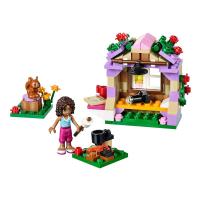 LEGO 乐高女孩系列早教拼插玩具安德里亚的山间小屋41031