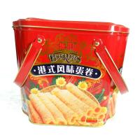 趣园 港式风味蛋卷(手提桶)680g