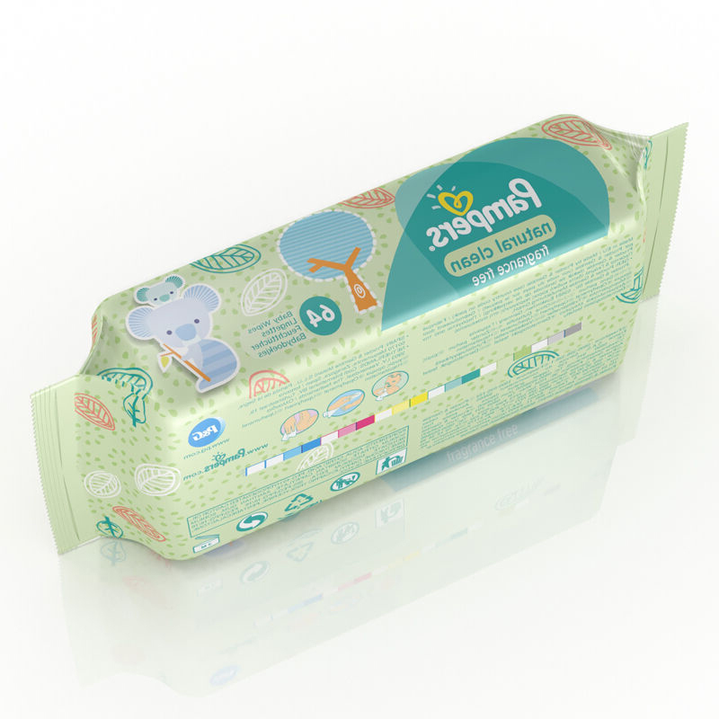 帮宝适(Pampers)正品自然纯净湿巾 64片(进口)